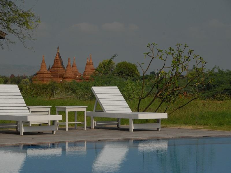 Kumudara Hotel Bagan Exterior foto